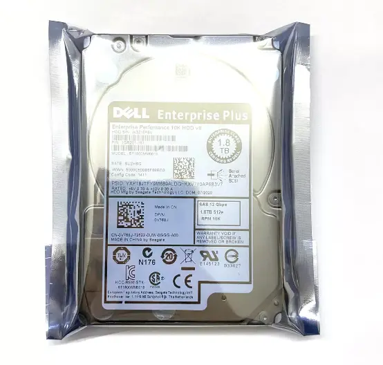 Dell 1.8TB 10K SAS 12Gbps 2.5 Hard Drive