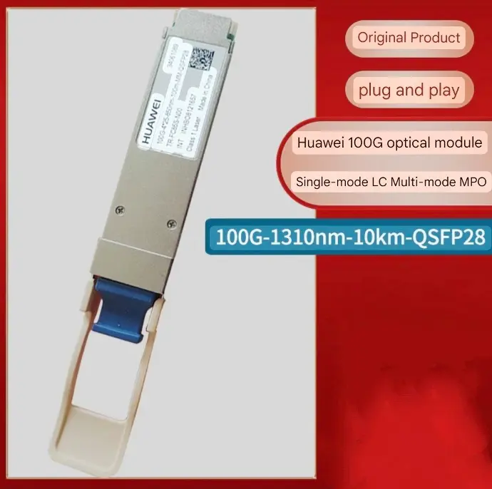 Huawei QSFP28 100G single mode dual fiber 10km