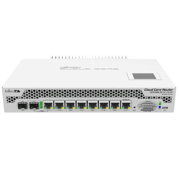 Used Mikrotik CCR1009-7G-1C-1S+PC