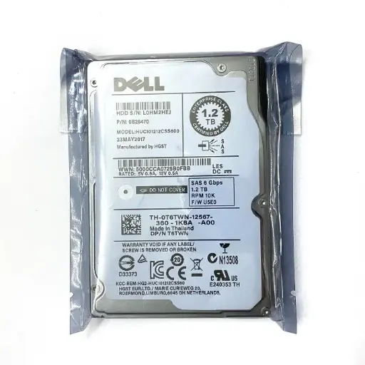 Dell 1.2TB 10K SAS 12Gbps 2.5 Hard Drive